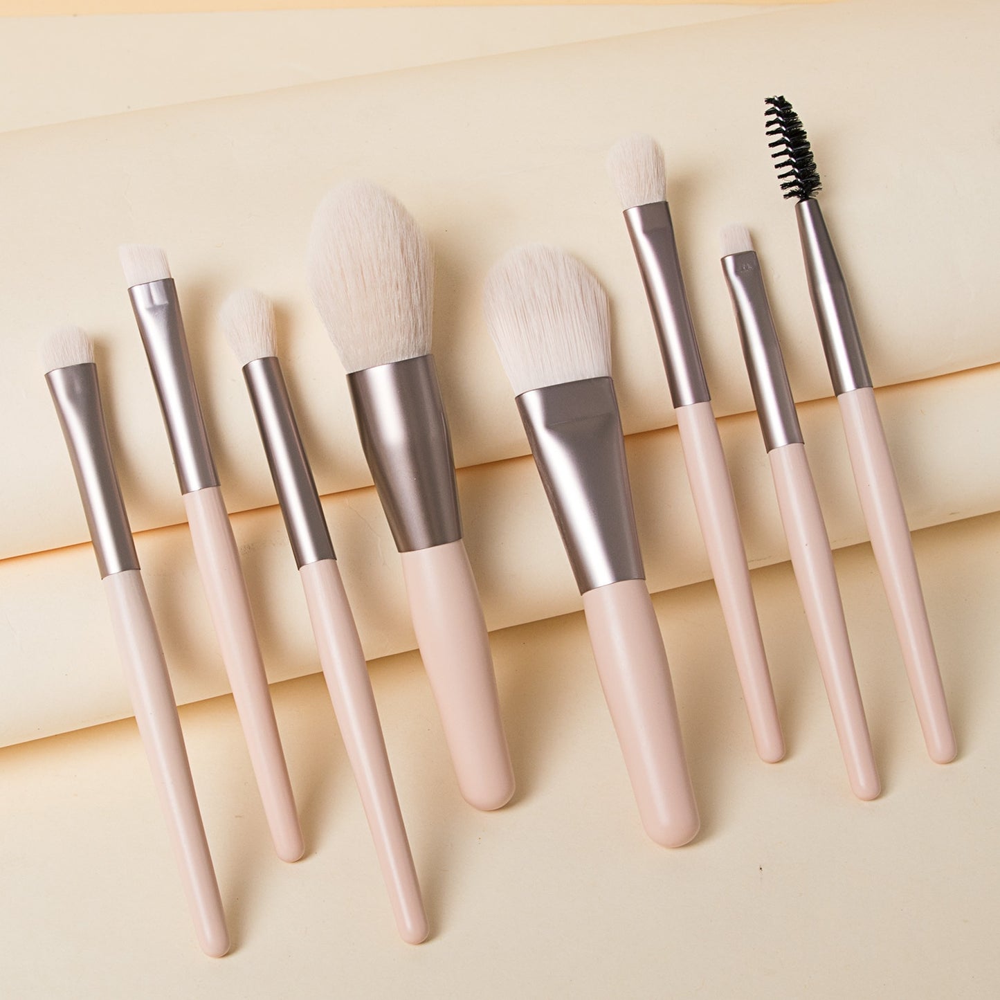 Professional Makeup Brushes Set - 8 Pieces - Megalithix