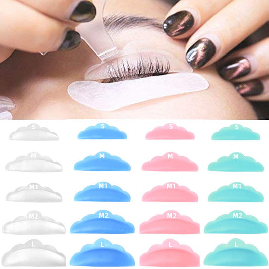 Eyelash Lifting Silicone Pads - 5 Pairs - Megalithix